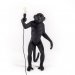 Monkey lamp-outdoor standing seletti black