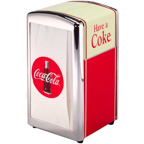 Servettställ Coca Cola Hög modell