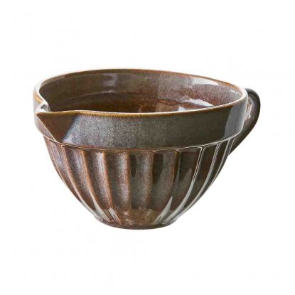 Costa Skål med pip Brun/flerfärgad
