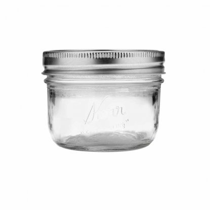 Mason jar Kerr- Half pint 0,24 liter - Wide mouth