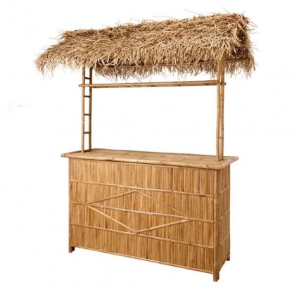 Antonio bar med grästak – bambu
