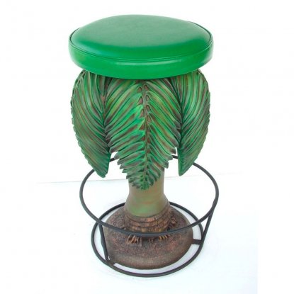 Barstol Palmträd med fotstöd