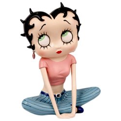 Betty Boop Samlarobjekt Sitting Cross legged cm