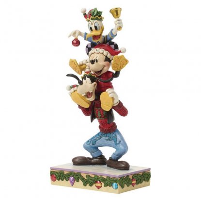 Disney Figur Kalle och kompisarna i släden