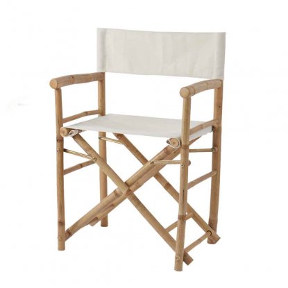 Antonio hopfällbar karmstol med armstöd – bambu