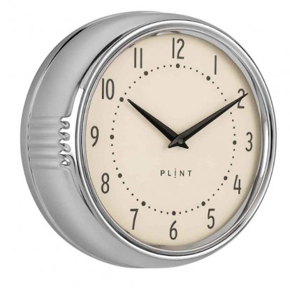 Klocka 50-tal Chrome (Plint)