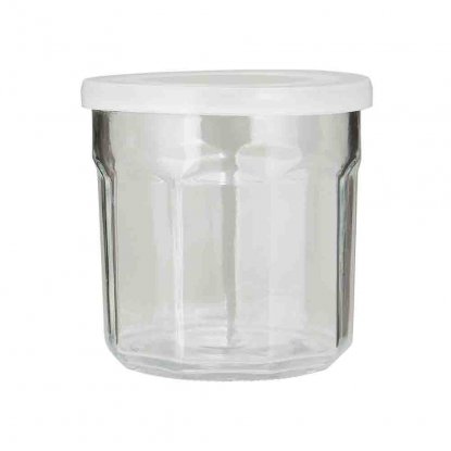 Marmeladburk med transparent lock 400 ml