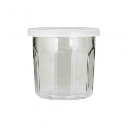 Marmeladburk med transparent lock 260 ml