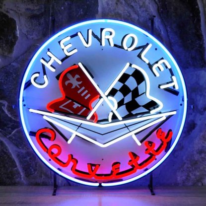 Neonskylt chevrolet