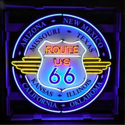 Neonskylt Route 66 xl large