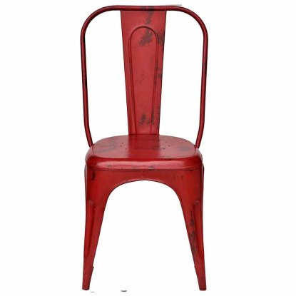 Matstol Living Röd med hög rygg Trademark Living
