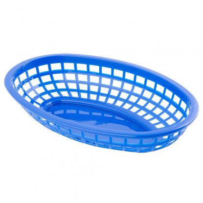 Serveringskorg blå (dinerbasket)