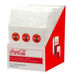 Refillservetter Coca Cola 100 st
