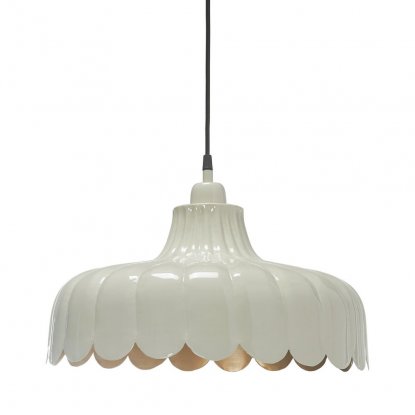 Wells taklampa Beige/guld 43 cm - Pr Home