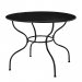 Utebord Amalfi Ø 100 cm Svart