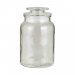 Glasburk med glaslock 1250 ml