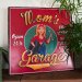 Väggdekoration Metall Moms Garage 40x40cm