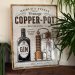 Gin & tonic copper pot 30x40 cm