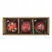 Julgranskulor Mix 3 set Cherry 