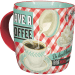 Andrahanadssortering Retromugg have a coffee
