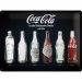 Coca cola black bottles skylt 30x40cm