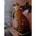 Italienskt porslinsdjur leopard 86 cm