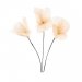Fjäder trådad Blomma Aprikos 12 pack
