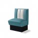 Diner booth - retro soffa slutdel 70 cm