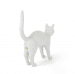 Cat lamp fenix white