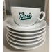 Circi cappuccino-kopper, 6-pak med underkopper