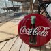 Coca Cola Plåtskylt Ø 41 cm