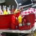 Diner sets squeeze bottles