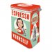 Kaffeburk espresso yourself med knäpplock