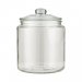 Glasburk med glaslock 900 ml