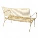 Järnsoffa Visby 2-sits Gul