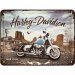 Plåtskylt Harley Davidson Route 66 15x20 cm