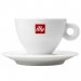 Illy cappuccinokopp med fat