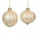 Julgranskulor 4 pack Estelle Champagne Mix 8 cm 