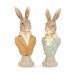 Dekoration Byst kanin mix 2 set