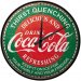 Väggklocka Coca Cola röd/grön 31 cm