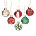Julgranskulor Mini Glimsi Mix 6 st