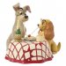 Andrahandssortering Disney Figur Lady & Lufsen äter spagetti