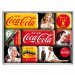 Magnetset yellow coca cola 9 småmagneter