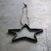Julstjärna med Läderband - 17 cm