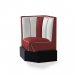 Diner booth - retro soffa 60 cm hörndel