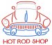 Neonskylt hot rod shop