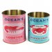 Kruka / plåtburk 2 pack Ocean´s Brand