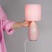 Uno bordslampa Rosa 37 cm - Pr Home