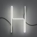 Alphafont H - neon light - seletti