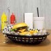 Serveringskorg large svart (dinerbasket)